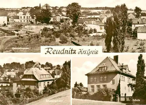 AK / Ansichtskarte  Reudnitz_Mohlsdorf Panorama Erholungsheim Schule Reudnitz Mohlsdorf