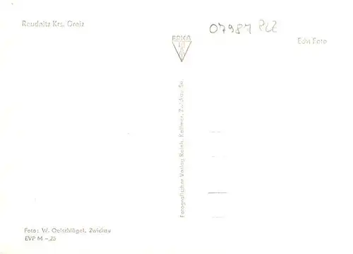 AK / Ansichtskarte  Reudnitz_Mohlsdorf Panorama Erholungsheim Schule Reudnitz Mohlsdorf