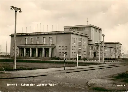 AK / Ansichtskarte  Bitterfeld Kulturpalast Wilhelm Pieck Bitterfeld