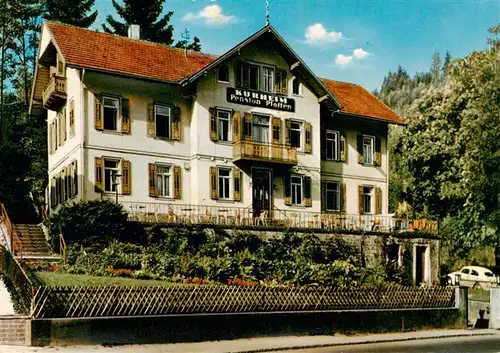 AK / Ansichtskarte  Schoenmuenzach_Baiersbronn Kurheim Pension Platten 