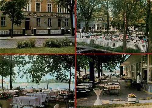 AK / Ansichtskarte  Berlin Gaststaette Haus Dannenberg am See Seeterrassen Berlin