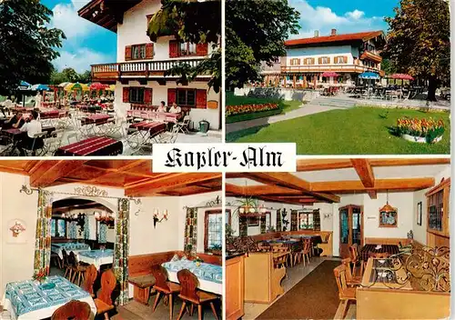 AK / Ansichtskarte 73888416 Schaftlach Cafe Kapler Alm Gastraeume Park Terrasse Schaftlach