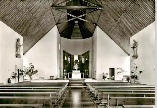 AK / Ansichtskarte  Imgenbroich Pfarrkirche St Josef Inneres Imgenbroich