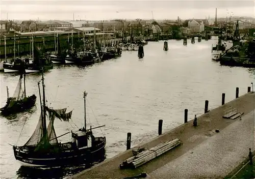 AK / Ansichtskarte  Cuxhaven_Nordseebad Fischereihafen Cuxhaven_Nordseebad