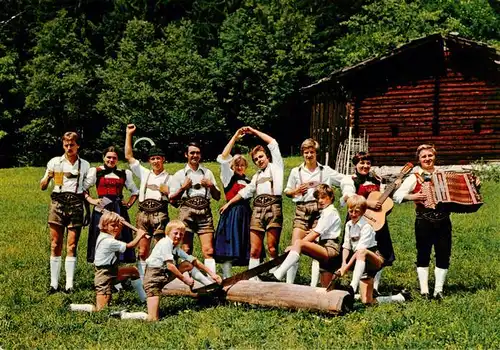 AK / Ansichtskarte  Stumm_Zillertal_AT Trachtengruppe Stumm 