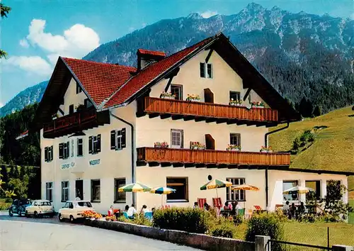 AK / Ansichtskarte 73888540 Reutte_Tirol_AT Gasthof Pension Waldrast 