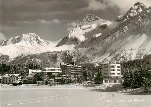 AK / Ansichtskarte  Arosa_GR Am Obersee Arosa_GR