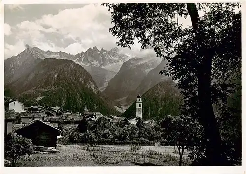 AK / Ansichtskarte  Soglio_GR Panorama 