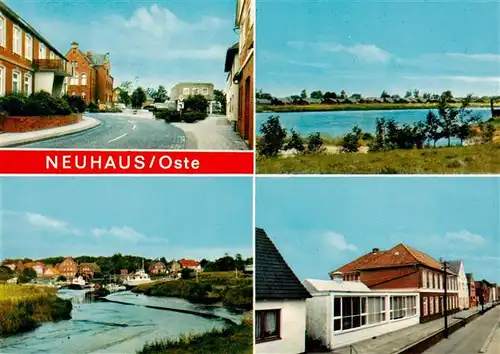 AK / Ansichtskarte 73888591 Neuhaus_Oste Strassenpartien Teilansichten Neuhaus_Oste