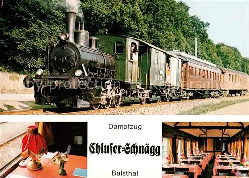 AK / Ansichtskarte  Eisenbahn_Railway_Chemin_de_Fer Chluser-Schnaegg Balsthal Oensingen 