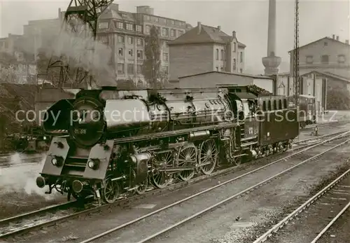 AK / Ansichtskarte  Eisenbahn_Railway_Chemin_de_Fer 01 518 Lokomotive 