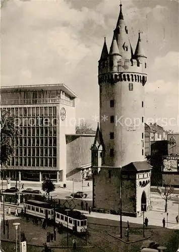 AK / Ansichtskarte  Strassenbahn_Tramway-- Frankfurt a.M.  