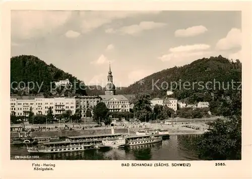 AK / Ansichtskarte  Foto_Hering_Nr. 3585 Bad Schandau  