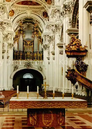 AK / Ansichtskarte  Orgel_Kirchenorgel_Organ_Orgue Passau an der Donau Im Dom 