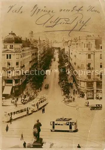 AK / Ansichtskarte  Strassenbahn_Tramway-- Zuerich  