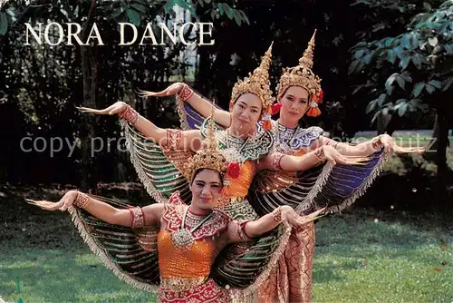 AK / Ansichtskarte 73888751 Tanz_Taenzer NORA Dance A Traditional Southern Thai Dance 