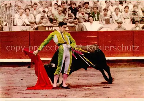 AK / Ansichtskarte  Stierkampf_Corrida_de_Toros_Bullfight La Fiesta de Los Toros  Spanish National Fest 
