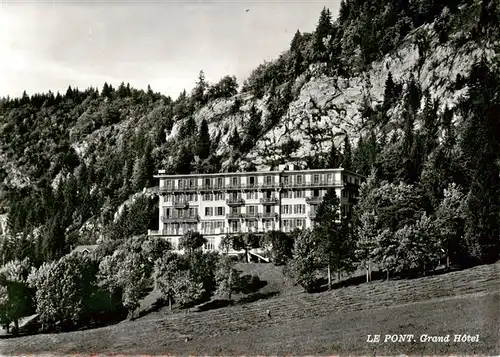 AK / Ansichtskarte  Le_Pont_de_la_Caille_74_Haute-Savoie Grand Hotel 