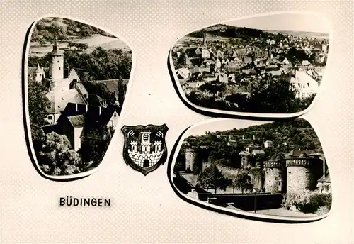 AK / Ansichtskarte 73888854 Buedingen_Hessen Schloss Panorama  Buedingen Hessen