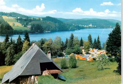 AK / Ansichtskarte 73888874 Titisee Camping Seepartie Titisee