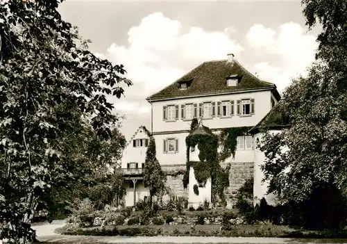 AK / Ansichtskarte 73888883 Lindach_Schwaebisch_Gmuend Kurhaus Schloss Lindach_Schwaebisch_Gmuend