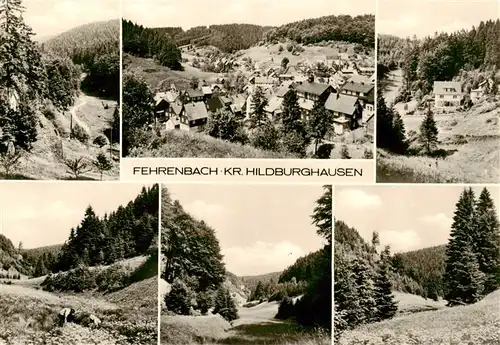 AK / Ansichtskarte 73888885 Fehrenbach_Thueringer_Wald Teilansichten Panorama Fehrenbach_Thueringer_Wald