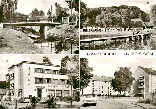 AK / Ansichtskarte 73888893 Rangsdorf Klein Venedig Strandbad Hotel Rangsdorfer Hof Neubauten Rangsdorf