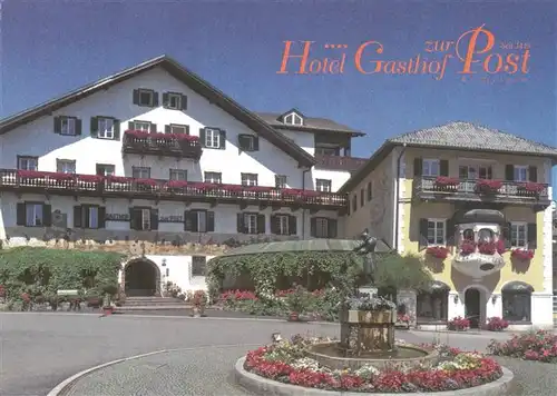 AK / Ansichtskarte  St_Gilgen_Salzkammergut Hotel Gasthof zur Post St_Gilgen_Salzkammergut