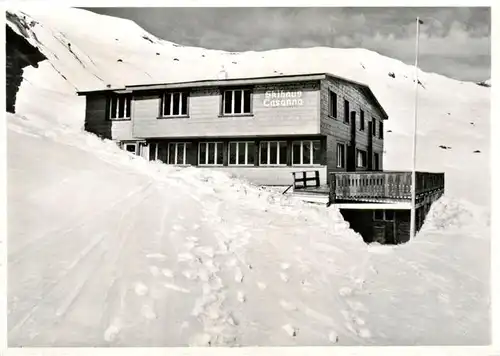 AK / Ansichtskarte  Fondei_Langwies_GR Skihaus Casanna 