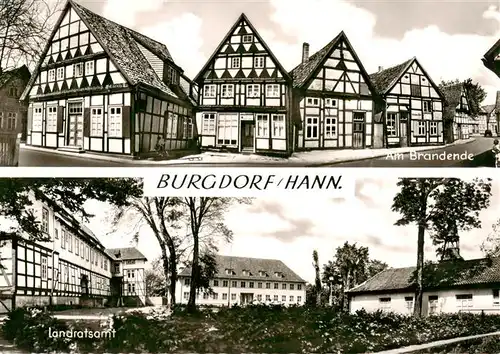 AK / Ansichtskarte  Burgdorf_Hannover Am Brandende Landratsamt Burgdorf Hannover