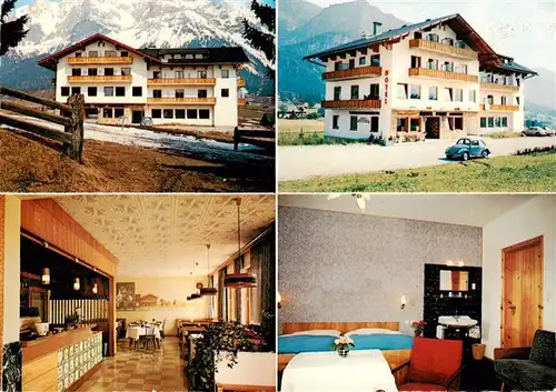 AK / Ansichtskarte  Ramsau_am_Dachstein_Schladming_Obersteiermark_AT Hotel Pension Post Gastraum Gaestezimmer 