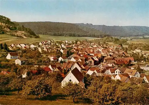 AK / Ansichtskarte  Hainstadt_Breuberg_Erbach_Odenwald_Hessen Fliegeraufnahme 