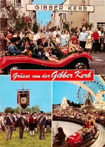 AK / Ansichtskarte  Biebrich_Wiesbaden Gibber Kerb Volks und Trachtenfest Biebrich_Wiesbaden