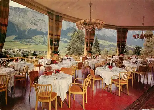 AK / Ansichtskarte  Flims_Waldhaus Parkhotel Waldhaus Restaurant Flims Waldhaus