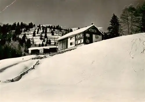 AK / Ansichtskarte  Lenzerheide_GR Ski und Berghaus Raschainas Lenzerheide GR