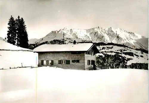 AK / Ansichtskarte  Ladir_GR Ferienheim Gonda mit Signinablick 