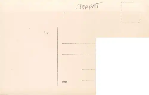 AK / Ansichtskarte  Dorpat_Tartus_Tartu_Estonia Ruine 