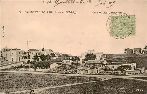 AK / Ansichtskarte  Carthago_Carthage_Karthago_Tunesie Couvent des Carmelites 