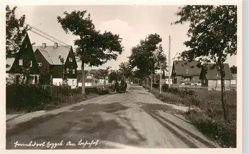 AK / Ansichtskarte  Hermsdorf_Erzgebirge Partie am Bahnhof Hermsdorf Erzgebirge