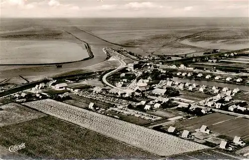 AK / Ansichtskarte  Norddeich__Norden_Nordseebad Fliegeraufnahme 