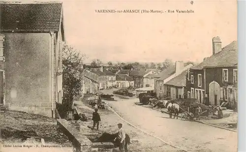 AK / Ansichtskarte  Varennes-sur-Amance_Langres_52_Haute-Marne Rue Varandelle Feldpost 