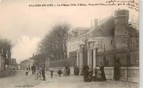 AK / Ansichtskarte  Villiers-en-Lieu_52_Haute-Marne Le Château Schloss 