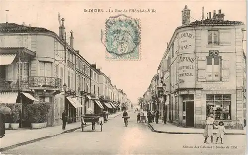 AK / Ansichtskarte  Saint-Dizier_52_Haute-Marne Rue de l Hôtel de Ville 