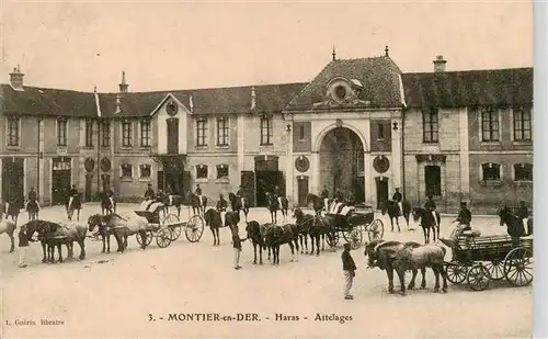 AK / Ansichtskarte  Montier-en-Der_52-Haute-Marne Haras Attelages 