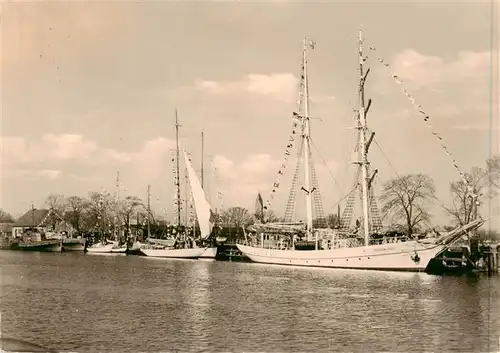 AK / Ansichtskarte  Wieck_Greifswald Segelschulschiff Wilhelm Pieck Wieck Greifswald