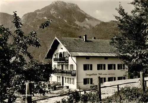 AK / Ansichtskarte  Oberaudorf_Inn Berggasthaus Wall 