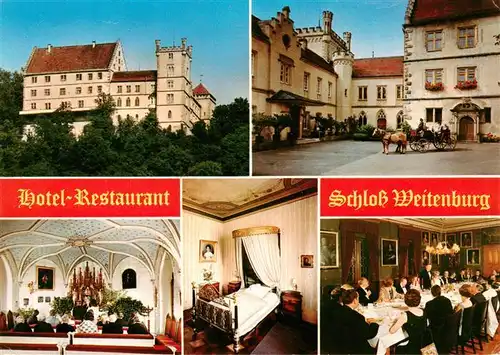 AK / Ansichtskarte 73889255 Weitenburg_Starzach_BW Hotel Restaurant Schloss Weitenburg Gastraeume Gaestezimmer  