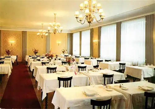 AK / Ansichtskarte  Rumilly_Haute-Savoie Hotel du Cheval Blanc La grande salle a manger Rumilly Haute-Savoie