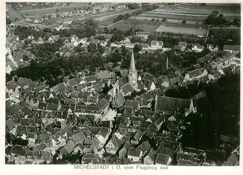 AK / Ansichtskarte  Michelstadt Fliegeraufnahme Michelstadt