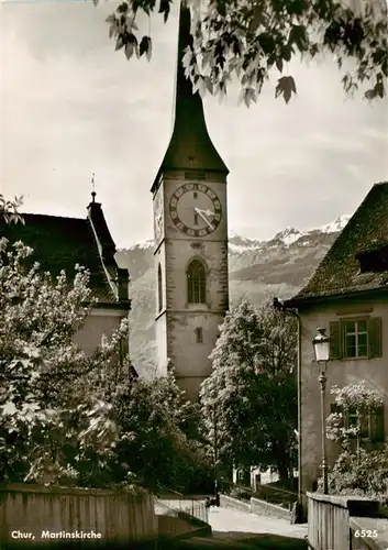 AK / Ansichtskarte  Chur_GR Martinskirche Chur_GR